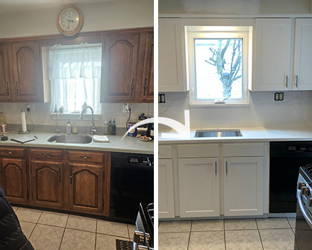 Before and After of a Job in Miami