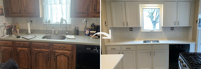 Before and After of a Job in Miami